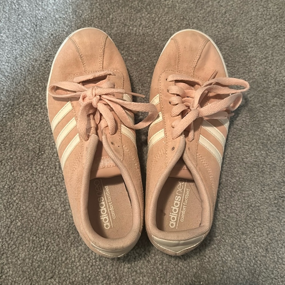 Light Pink Adidas Shoes